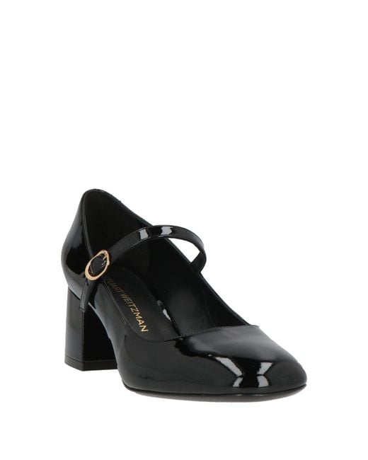 Stuart Weitzman Black Pumps Leather