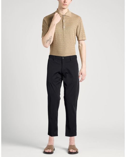 Daniele Alessandrini Blue Pants Polyamide, Elastane for men