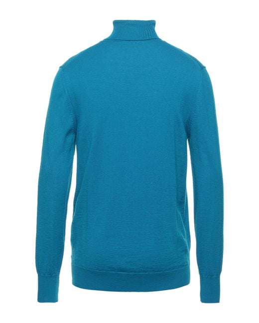 Messagerie Blue Turtleneck for men