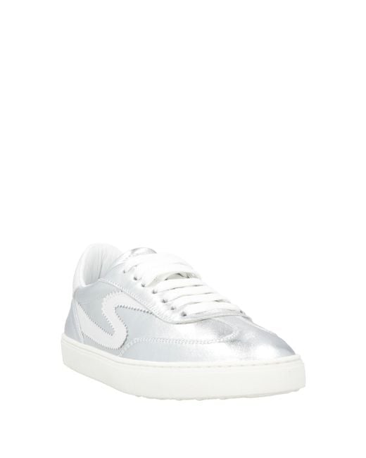 Stuart Weitzman White Sneakers Leather