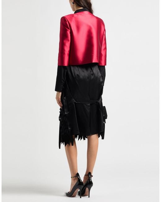 Alberta Ferretti Red Blazer