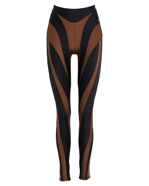 Mugler Black Leggings