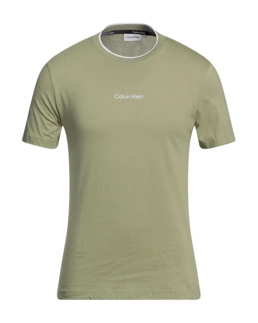 Camiseta Calvin Klein de hombre de color Green