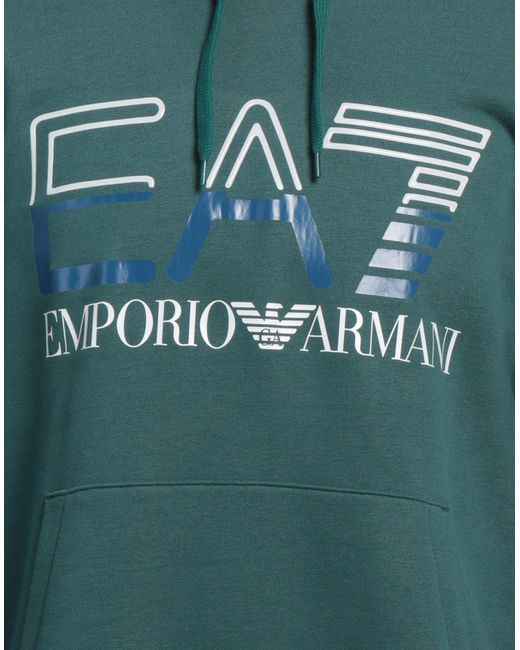 EA7 Green Sweatshirt for men