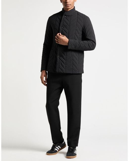 Emporio Armani Black Puffers for men