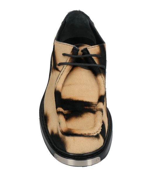 OAMC Natural Sand Lace-Up Shoes Leather for men