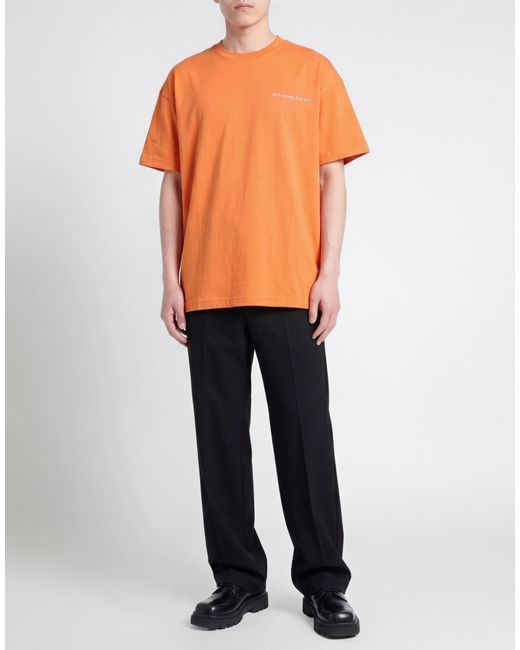 VTMNTS Orange T-Shirt Cotton for men