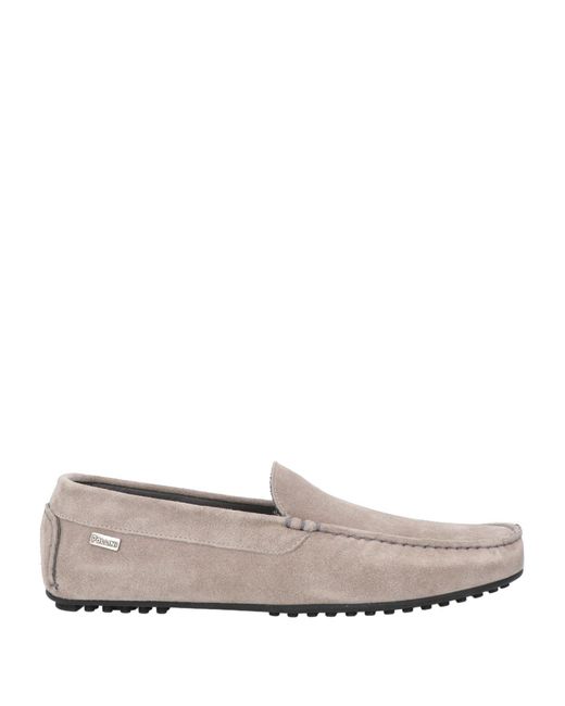 Pollini Gray Loafers for men
