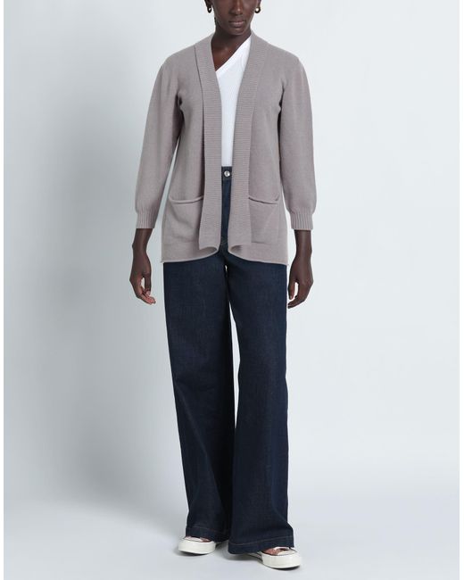 Pour Moi Gray Cardigan Polyester