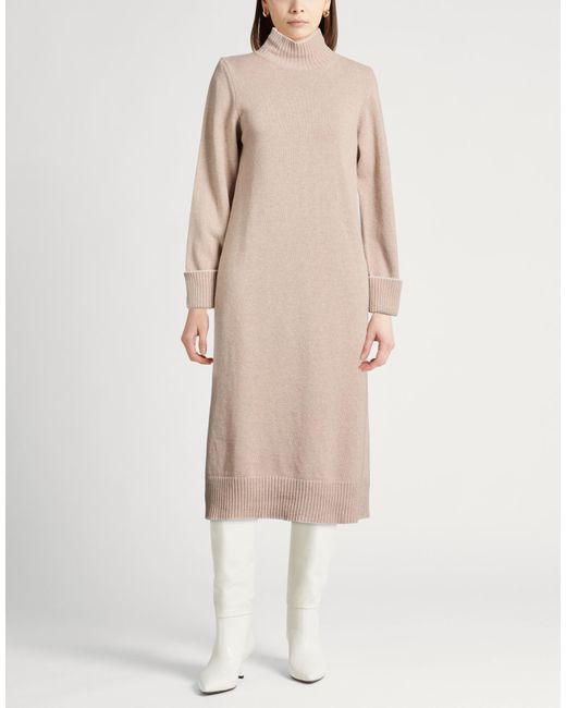 Eleventy Natural Midi Dress