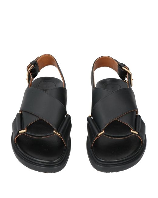 Marni Black Sandals