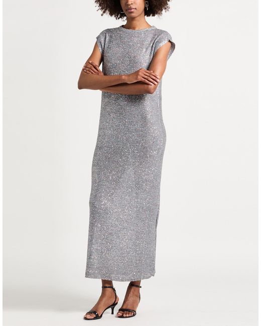 Alysi Gray Maxi Dresses