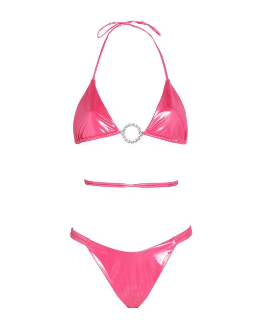 Alessandra Rich Pink Bikini