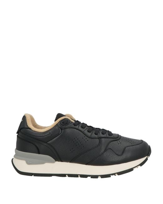 Emporio Armani Black Trainers for men