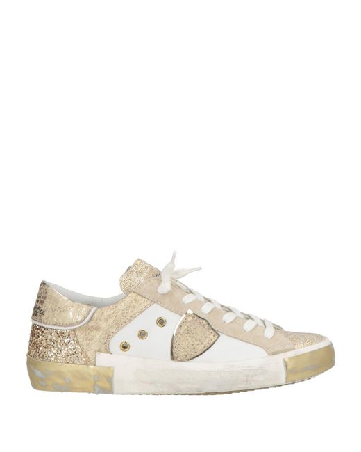 Philippe Model White Sneakers Leather