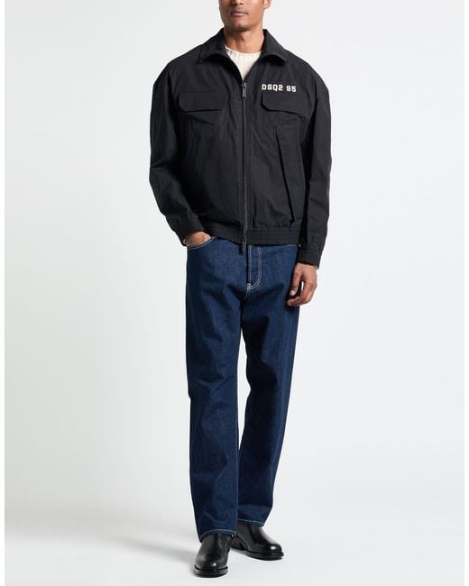 DSquared² Black Jacket for men