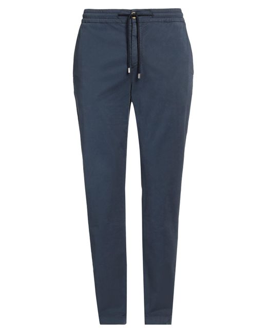 Vilebrequin Blue Pants Cotton, Lyocell, Elastane for men