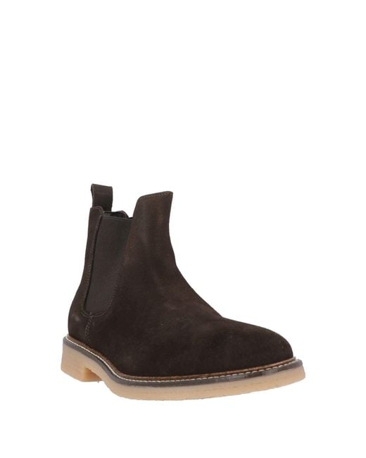 Liu Jo Brown Dark Ankle Boots Leather for men