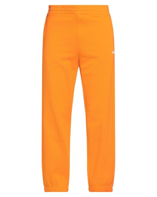 MSGM Orange Trouser for men