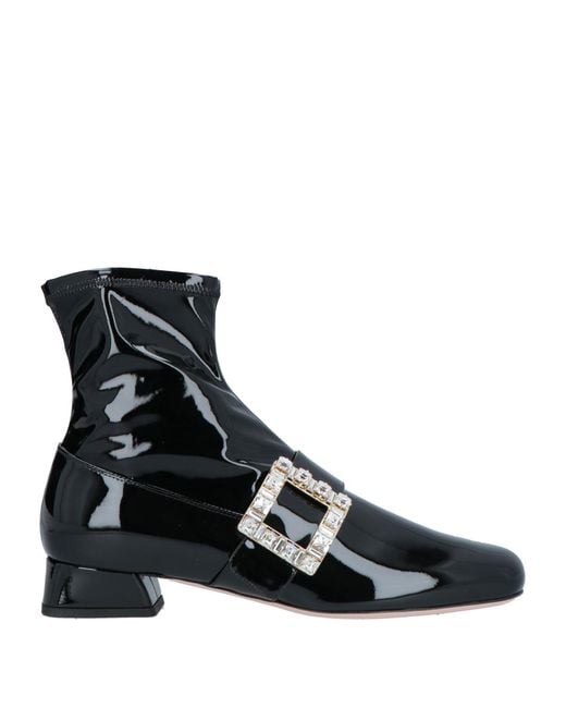 Roger Vivier Black Ankle Boots