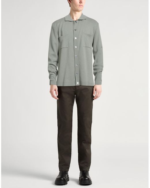 DANIELE FIESOLI 半袖ニット グレー Daniele Fiesoli Shirt in Gray for Men | Lyst