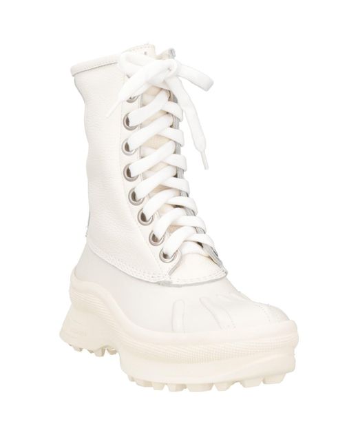Jil Sander Natural Ankle Boots