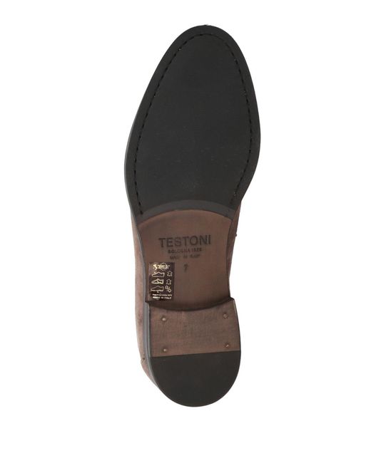 Testoni Brown Loafers for men