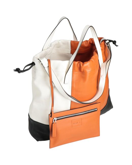 Borsa A Mano di Plan C in Orange
