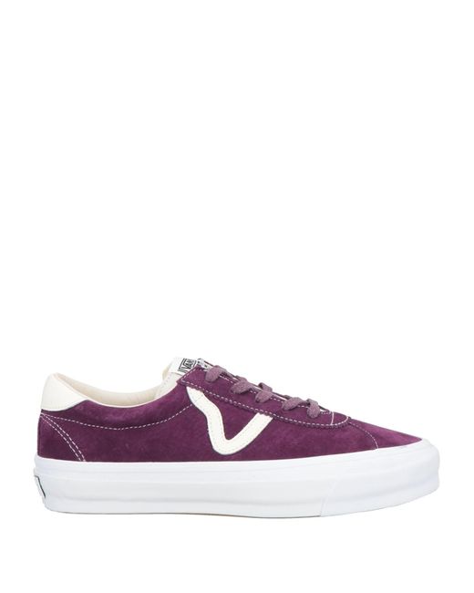 Vans Purple Sneakers Leather for men
