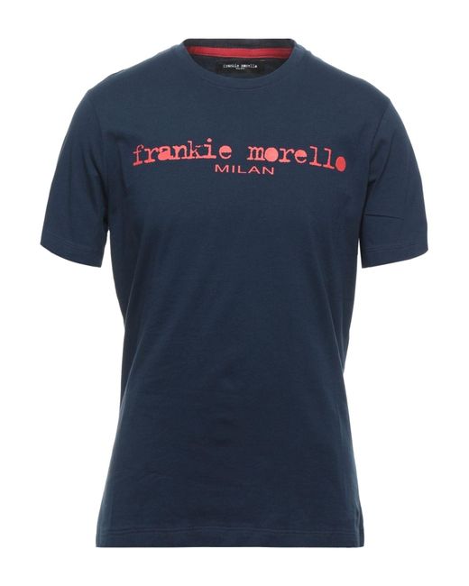 Frankie Morello Blue T-shirt for men