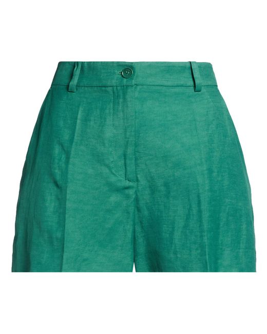 P.A.R.O.S.H. Green Shorts & Bermuda Shorts