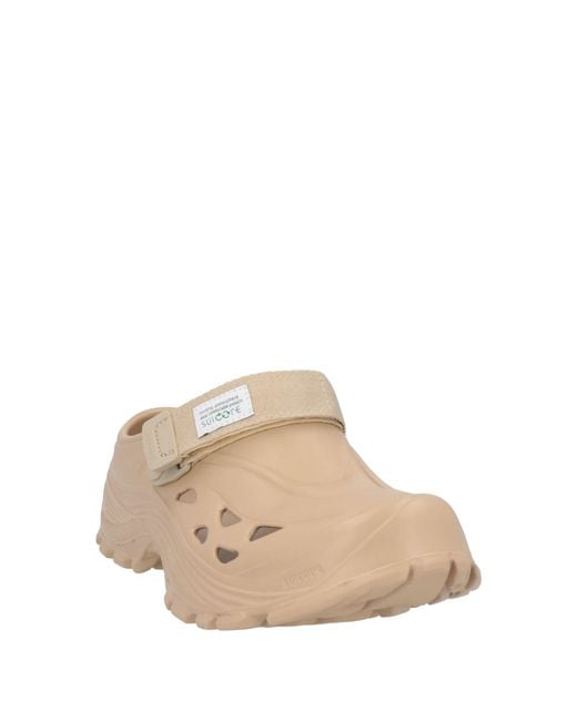 Suicoke White Mules & Clogs for men
