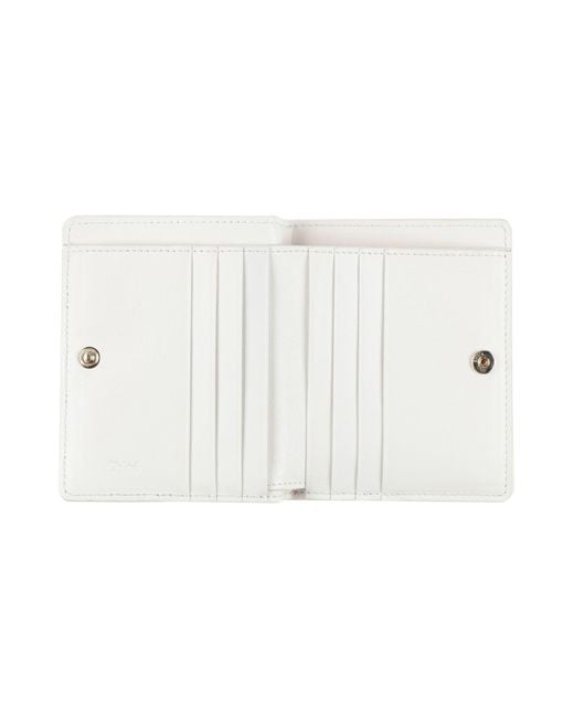 Chloé White Wallet