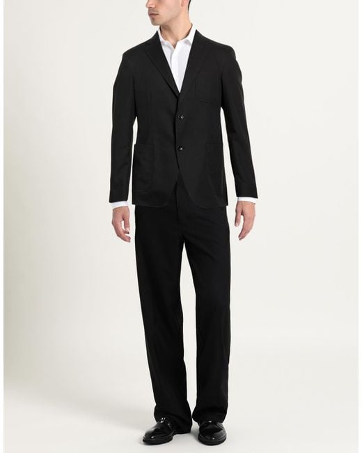 Montedoro Black Blazers for men