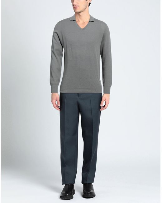 Ballantyne Gray Sweater Cotton for men