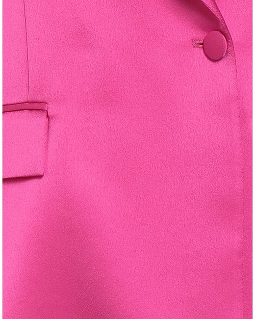 Nineminutes Pink Fuchsia Blazer Polyester, Elastane, Viscose