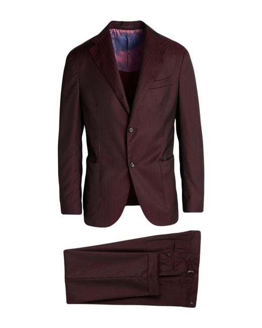 The Gigi Purple Suit Wool for men