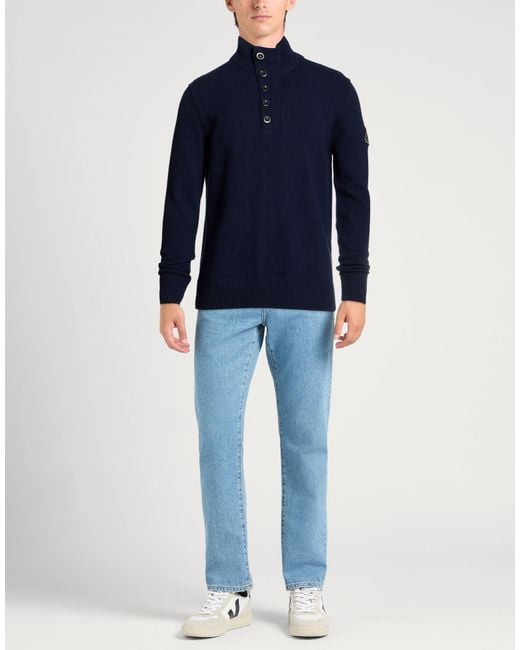 Roy Rogers Blue Turtleneck for men