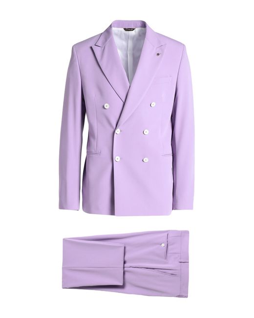 Manuel Ritz Purple Suit for men