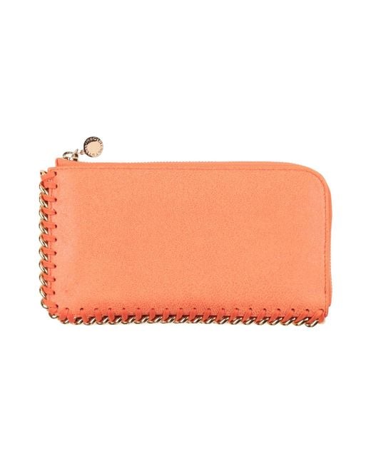 Stella McCartney Orange Wallets