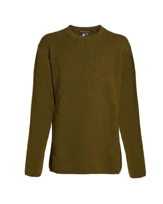 Pullover Comme des Garçons de hombre de color Green