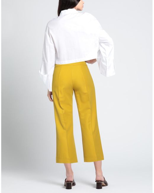 Max Mara Yellow Trouser