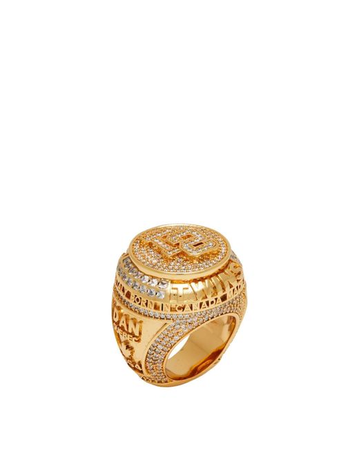 Anillo DSquared² de hombre de color Metallic