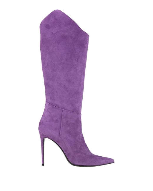 Aldo Castagna Purple Stiefel