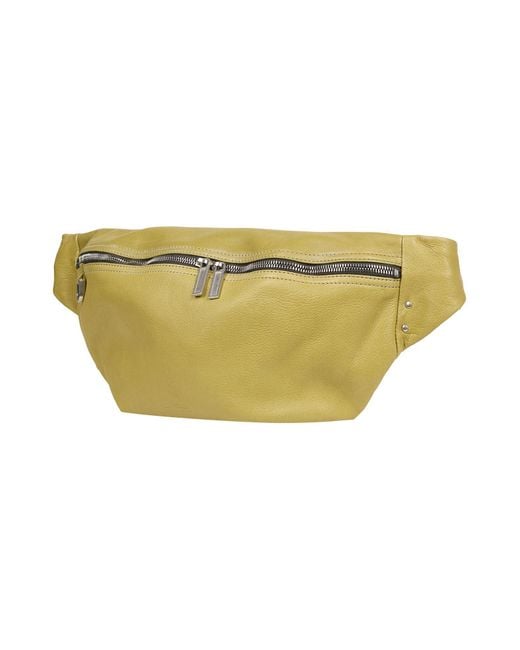 Rick Owens Yellow Belt Bag for men
