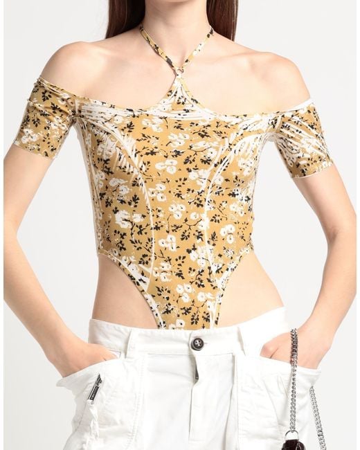 KNWLS Metallic Bodysuit