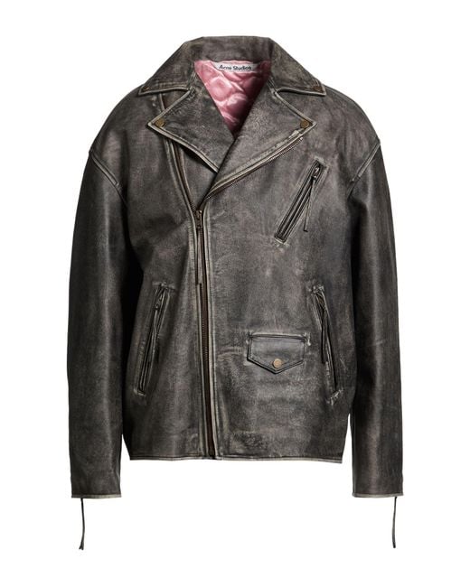 Acne Black Jacket for men