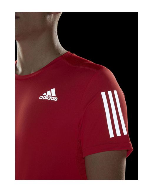 Adidas T-shirts in Red für Herren