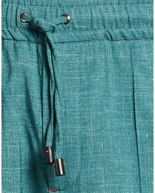 Isaia Green Trouser for men