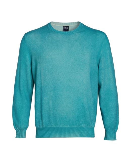 Pullover Fedeli de hombre de color Blue